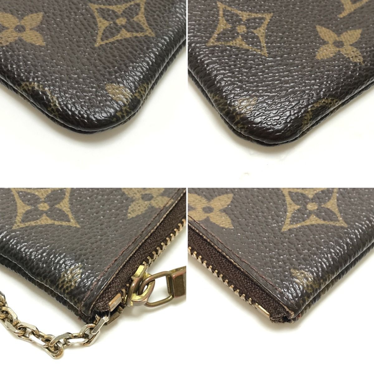 Louis Vuitton Key Case Monogram Pochette Cre