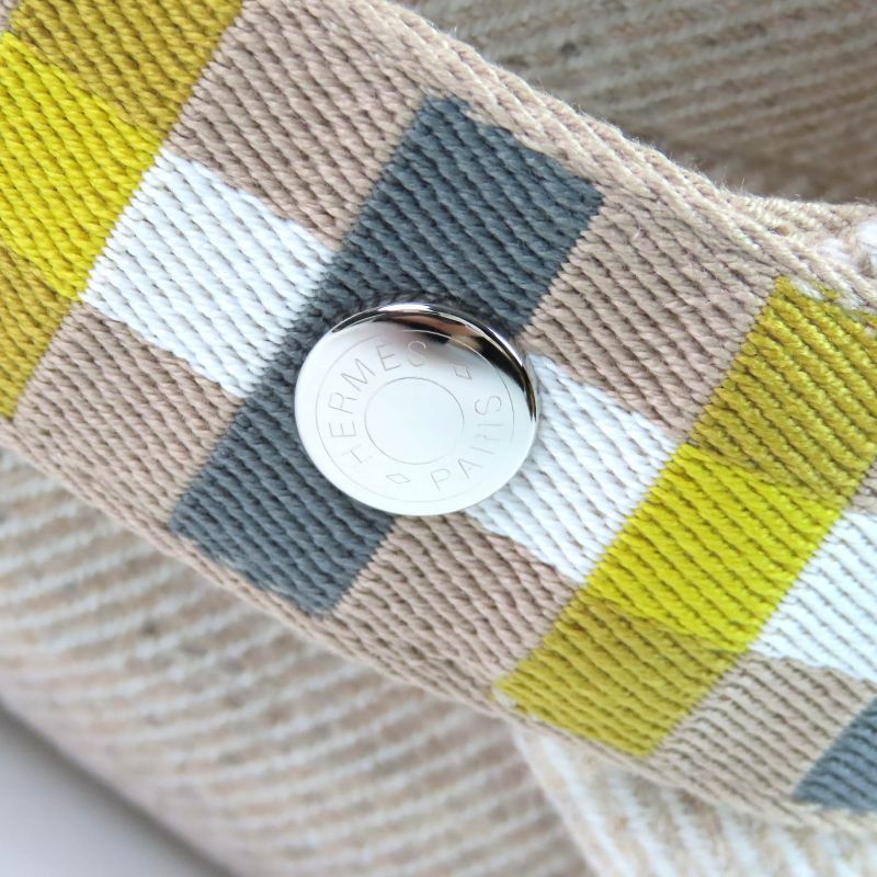 Hermes Brid A Black PM Au Carre Segur Silver Hardware Serie Button Wool Handbag