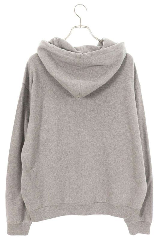 Celine Ry037510z.09mb Troubadour Felt Logo Pullover Hoodie Men's L