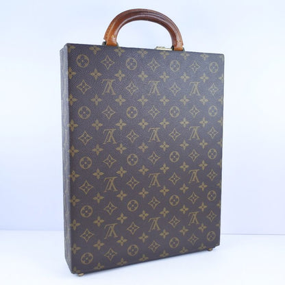 Louis Vuitton Attache Case Monogram Canvas Brown 861 Men's Business Bag