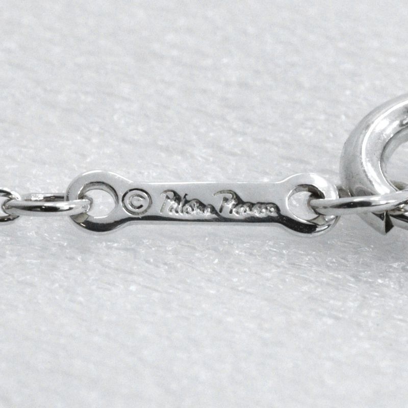 Tiffany & Co Loving Heart Paloma Picasso 925 Silver Ladies 1.7g Necklace
