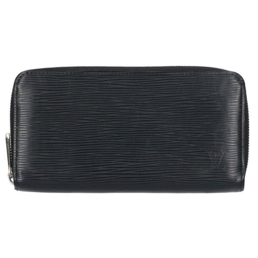 Louis Vuitton M61857 Zippy Wallet Epi Noir Black Long Wallet For Men