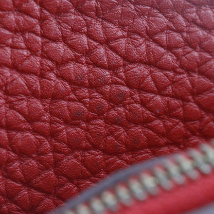 Hermes Dogon Togo Red/gold Hardware □P Ladies Long Wallet
