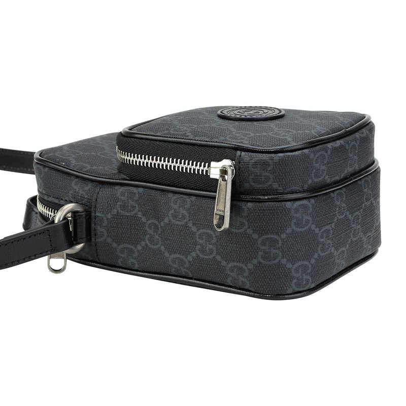 Gucci Shoulder Bag Interlocking G Black
