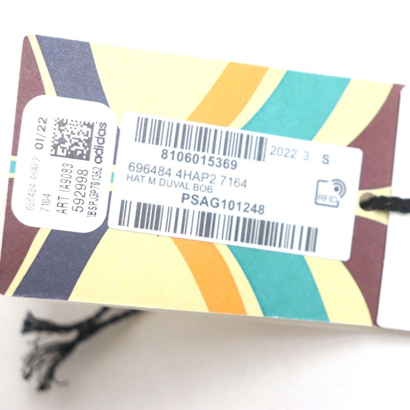 Gucci Adidas 696484 GG Pattern Bucket Hat Brown S 57cm (22.44in) Hat With Box