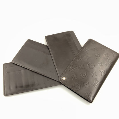 Louis Vuitton Monogram Glace Hoist Long Wallet M66450 Brown