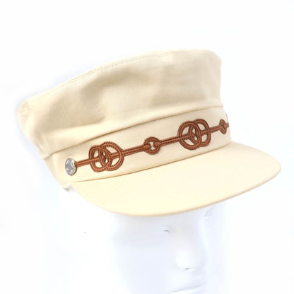 Hermes Cabre Clicquettis Leather Cutting Serie Hardware Casket Beige 56 Storage