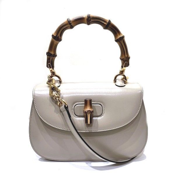 Gucci Bamboo 1947 Small Top 675797 Bag Handbag Shoulder Bag Women