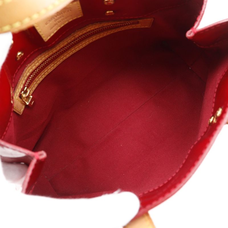 Louis Vuitton Reed PM M91990 Monogram Vernis Pomme D'amour Red Mi1006 Ladies