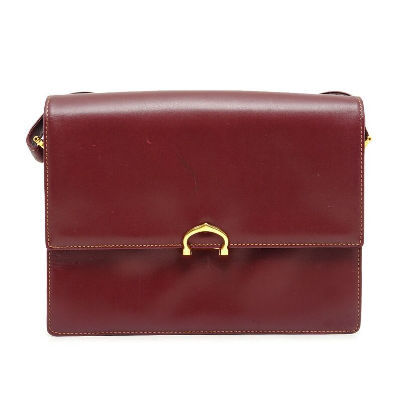 Cartier Shoulder Bag Must Bordeaux Crossbody