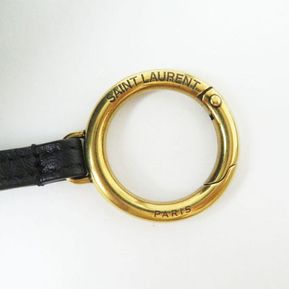 Saint Laurent Paris 7110435 Women's Wool And Leather Pouch