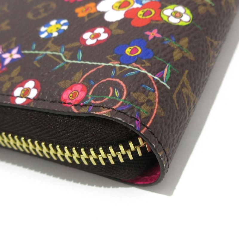 Louis Vuitton Long Wallet Character LV X TM Zippy Wallet M14162 Monogram X Pink