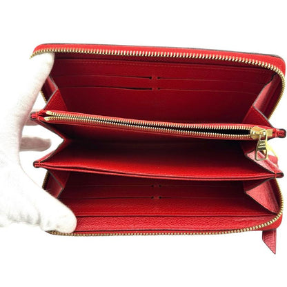Louis Vuitton M60547 Monogram Empreinte Round Zipper Zippy Wallet Long Wallet
