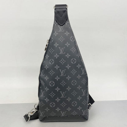 Louis Vuitton Body Bag Taiga Lama Duos Ring Bag M30936 Black Men's