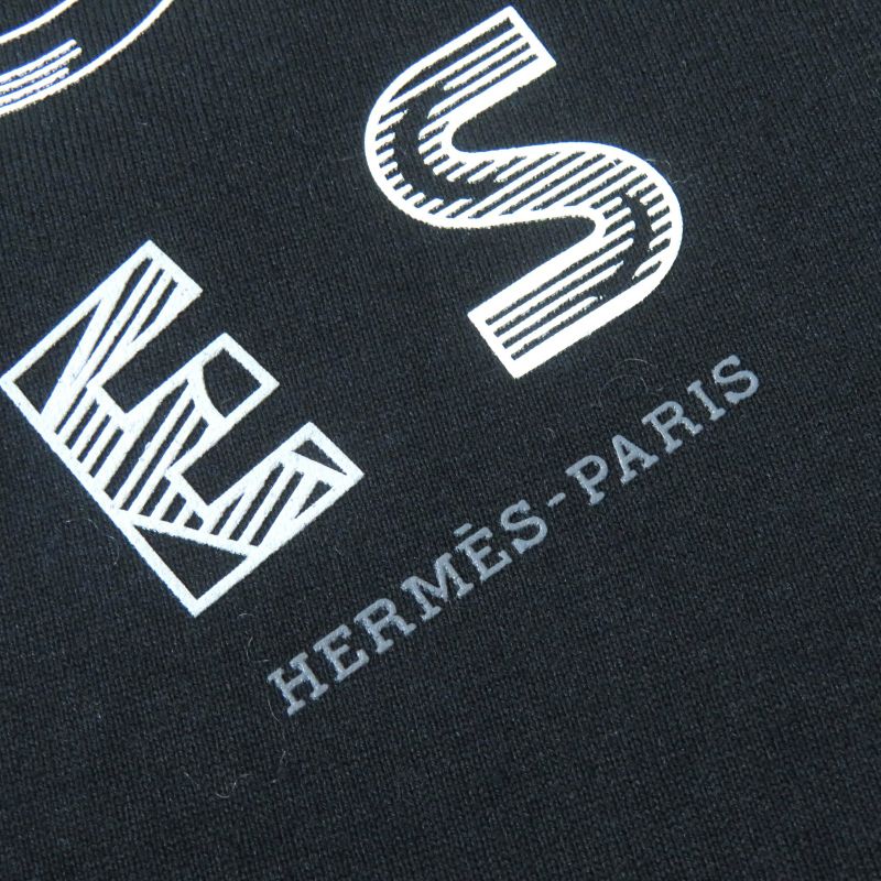 Hermes 3h4611dl Do Re Boucles Do Re Boucles 100% Cotton Crew Neck Short Sleeve