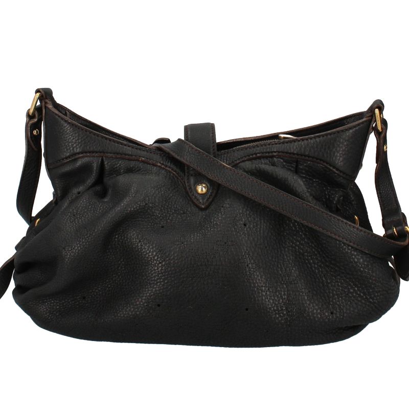 Louis Vuitton XS M95660 Mahina Women's Shoulder Bag Noir Black Excellent