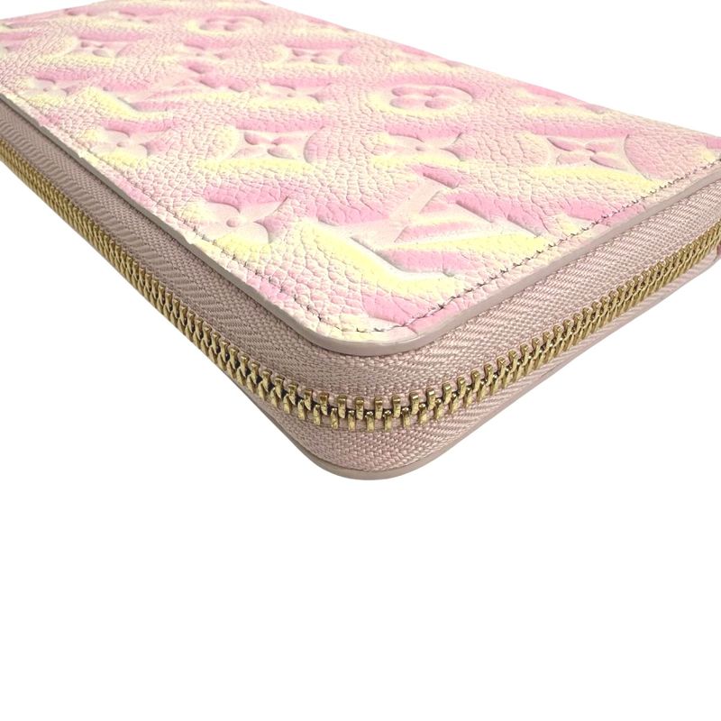 Louis Vuitton M81299 Monogram Empreinte Round Zipper Zippy Wallet Long Wallet