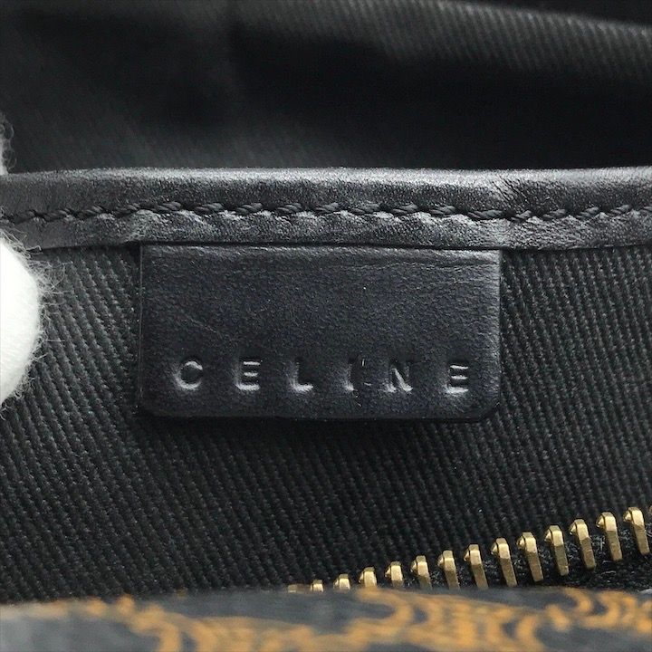 Celine Macadam Triomphe Mini Boston Hand Bag Tube