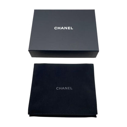 Chanel Trifold Wallet Flap Wallet Ap4175 Matelasse Caviar Skin Coco Mark