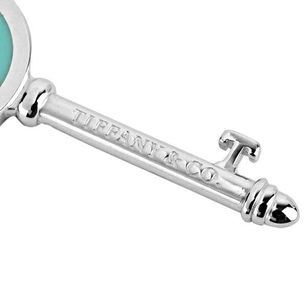 Tiffany & Co Tiffany Charm Heart Key Pendant Silver