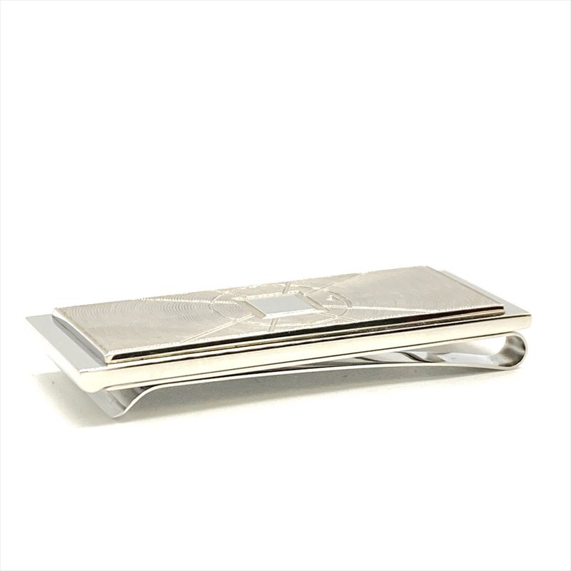 Cartier Pasha De Cartier Dial Motif Money Clip Silver 12208a Unisex