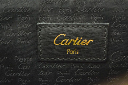 Cartier Clutch Bag Pasha Line Cartier Vintage Men's Second Bag L1000208 Leather