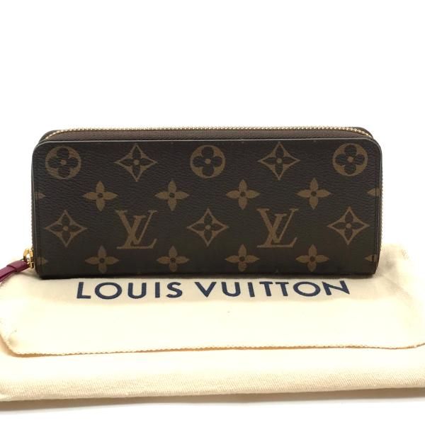 Louis Vuitton Monogram Zippy Wallet Fuchsia Pink