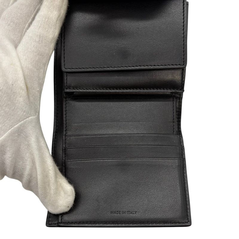 2992 Celine Small Flap Wallet Triomphe Shiny Calfskin 10d783dpv.38no Trifold