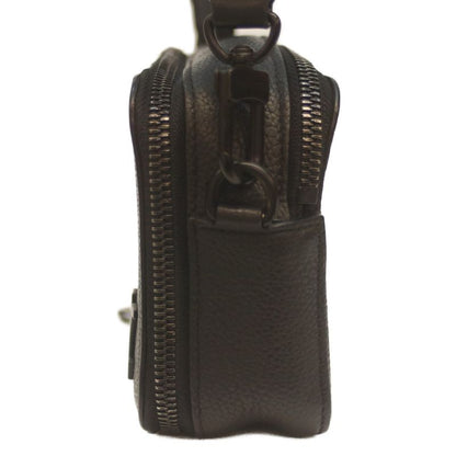 Louis Vuitton M59161 Grain Calf Alfa Wearable Wallet Shoulder Bag Noir Black