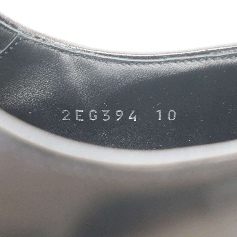 Prada Lace-Up Leather Shoes 2eg394 Black 10