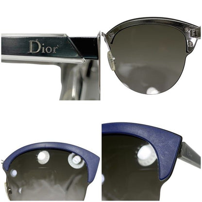 Christian Dior Sunglasses In Black Gradient Navy Clear