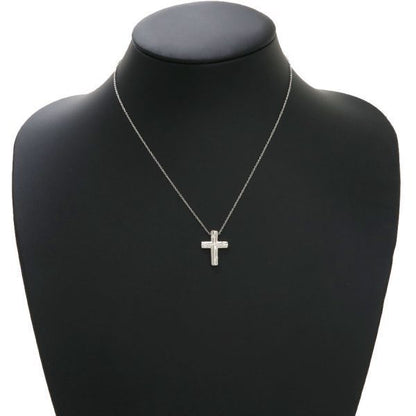 Tiffany & Co Diamond Dots Cross Necklace