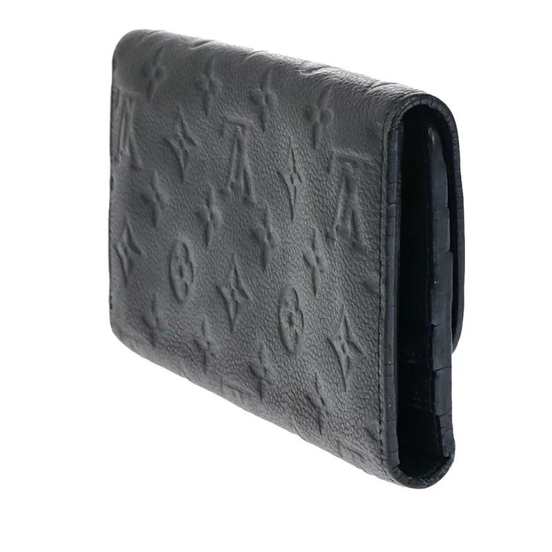 Louis Vuitton Long Wallet Empreinte Virtuoso Navy Monogram M60258 88ka281