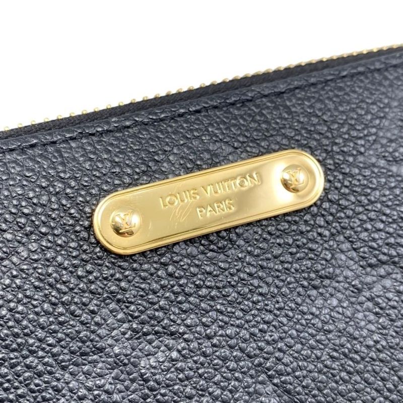 Louis Vuitton Coin Case Margot Wallet M12425 Monogram Empreinte Noir Black