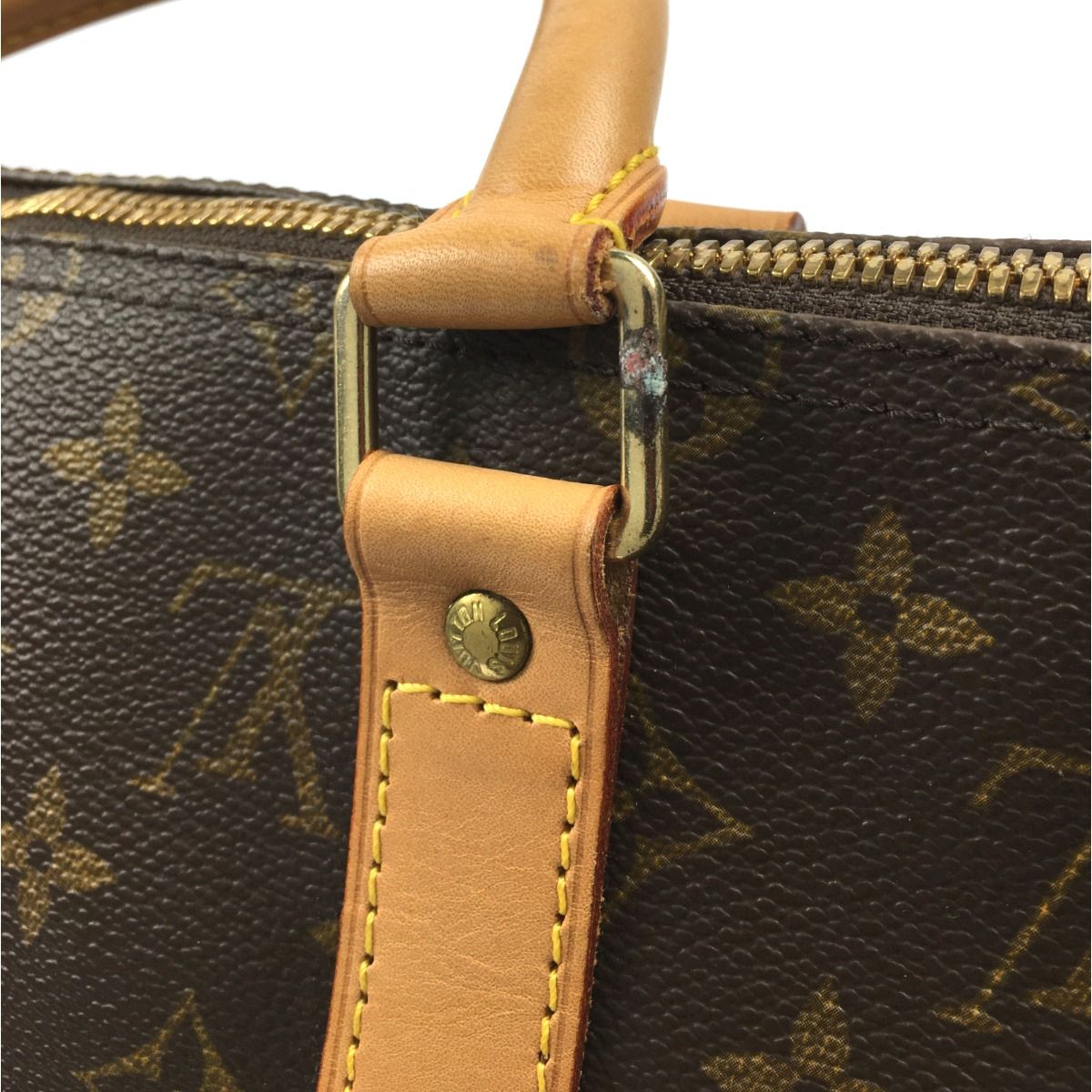Louis Vuitton Monogram Keepall Bandouliere 50 Boston Bag