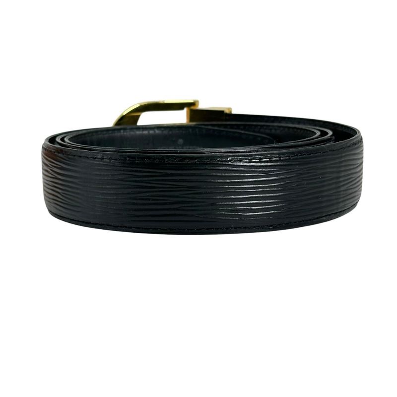 Louis Vuitton M6832q Epi Belt Santure Classic Belt Louis Vuitton Noir Black