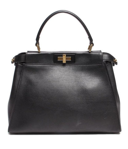 Fendi Leather Handbag Gold Hardware 8bn2903znf0kur Women Fendi