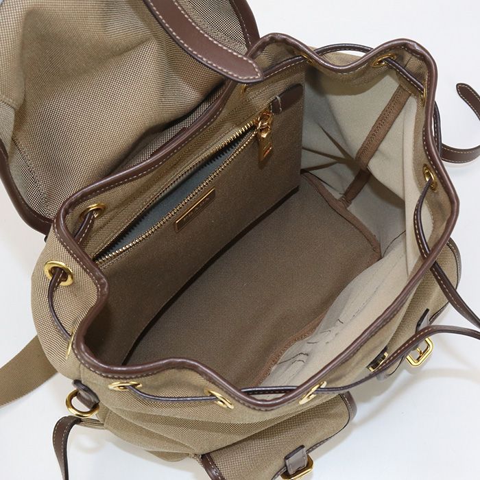 Prada Backpack Logo Jacquard Pr85850 Backpack Cles Dees