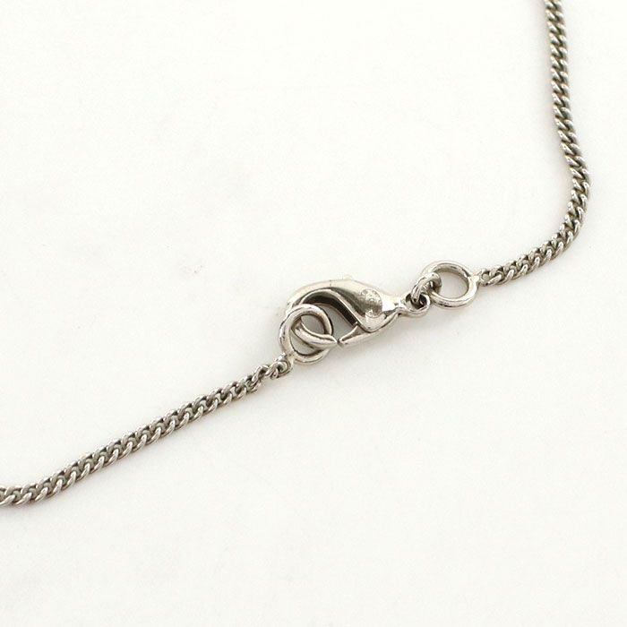 Chanel Rhinestone Coco Necklace Metal Ladies