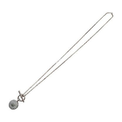 Hermes Necklace Amulet H Ex Libris Cloussel Serie Pendant Ag925 Silver Hermes
