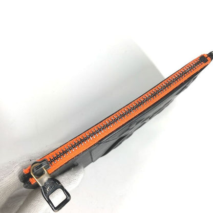 Louis Vuitton Coin Case Coin Card Holder M80827 Leather Black