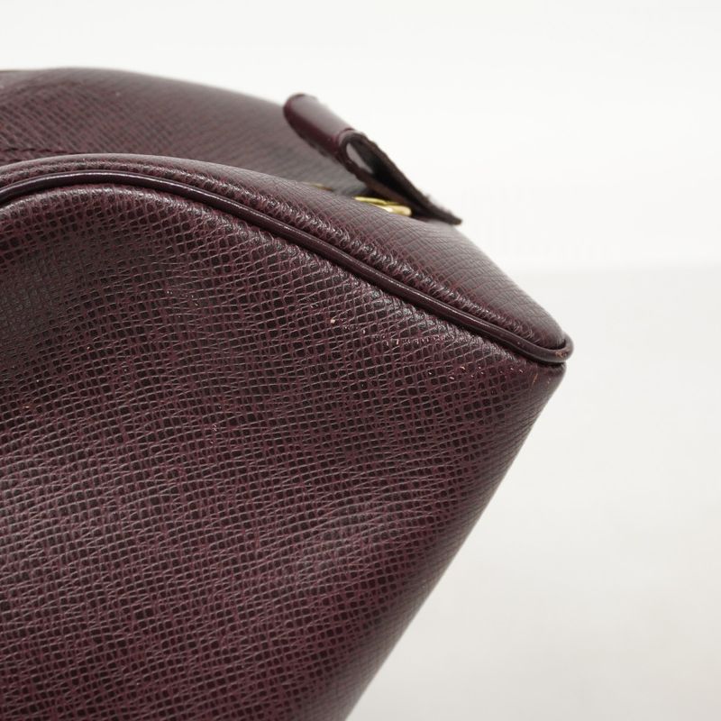 Louis Vuitton Clutch Bag Taiga Trousse Toilette PM M30226 Acajou - Men's