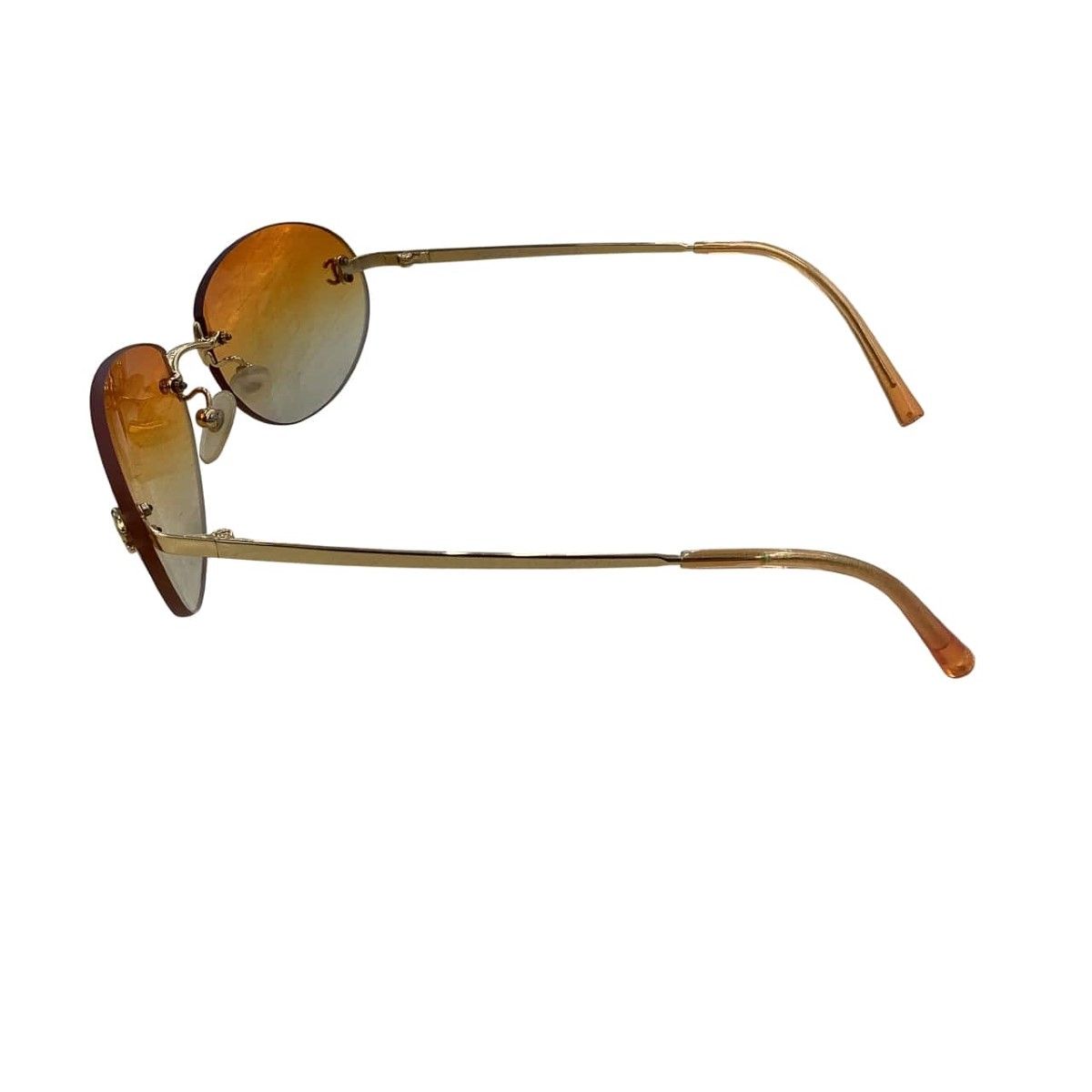 Chanel Sunglass Es Eyewear 4013 C125/56 5916 130 Gold