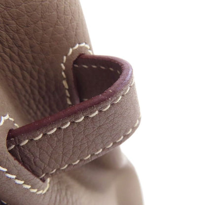 Hermes Birkin 30 Etape Silver Hardware Handbag Taurillon Women