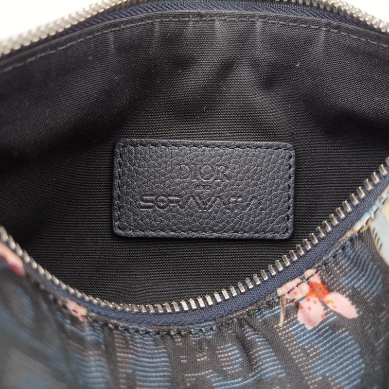 Christian Diorchristian Dior Solayama Robot Dinosaur Black And Multicolor Nylon