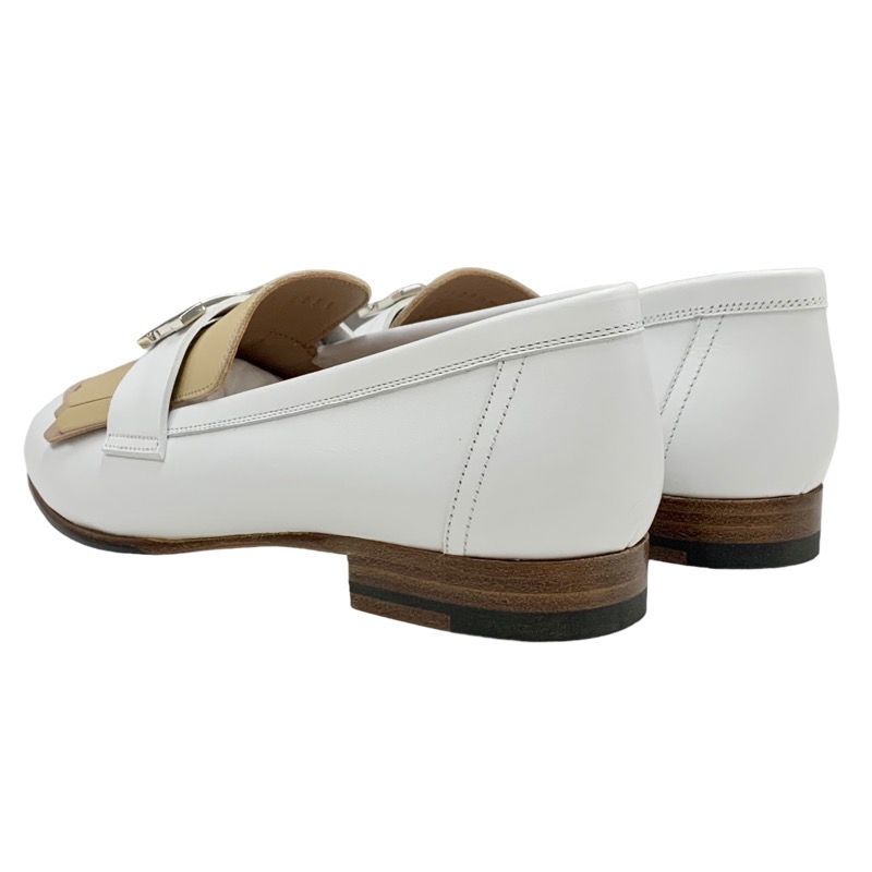 Unused Hermes Royale Loafers Leather Shoes Moccasins Flat Shoes Hhardware