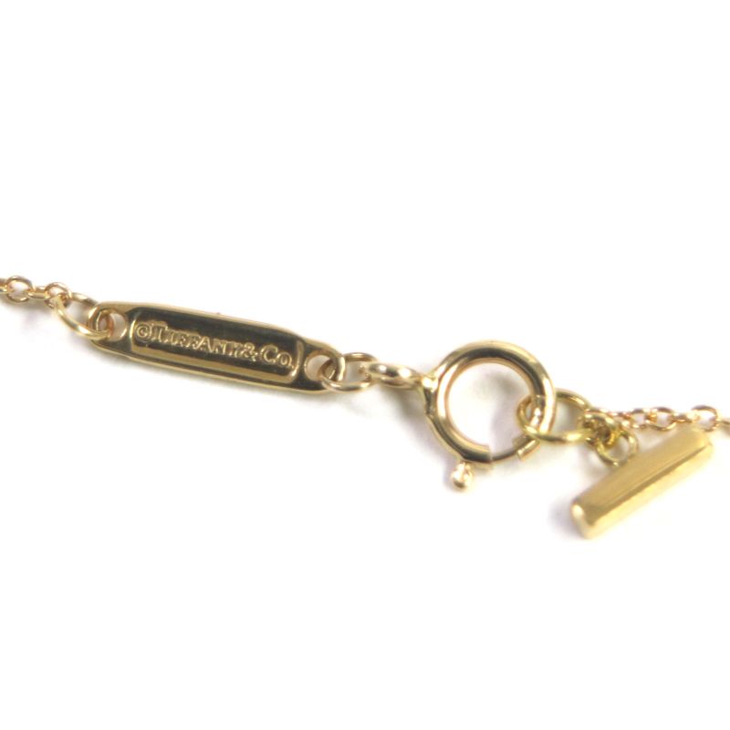  Tiffany & Co Tiffany & Co T-smile Large Diamond Necklace 18K Diamond 70PT