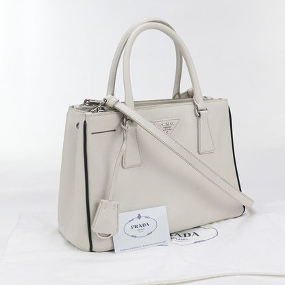 Prada 2WAY B2863y NZV F0n13 Tote Bag Saffiano Leather Women