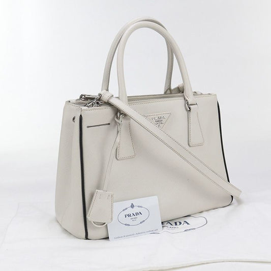 Prada 2WAY B2863y NZV F0n13 Tote Bag Saffiano Leather Women