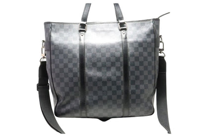 Louis Vuitton Damier Graphite Tadao Leather 2-Way Tote